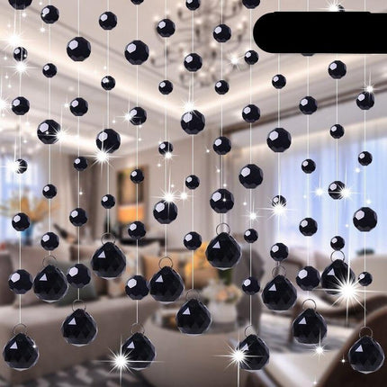 Elegant Crystal Beaded Room Divider Curtain for Luxurious Home Aesthetics