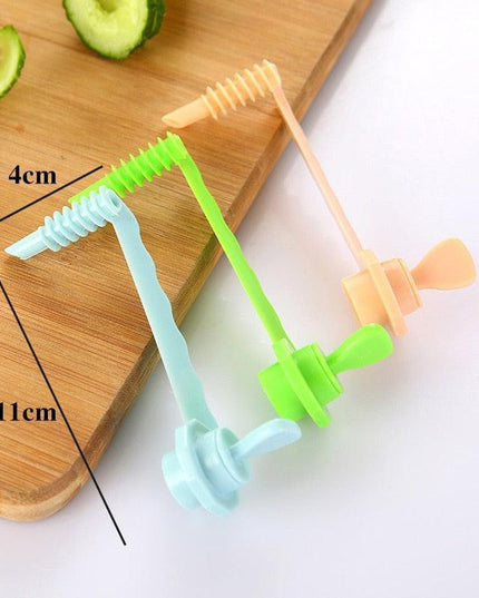 Veggie Twister Pro: Ultimate Spiral Slicer Set for Artistic Culinary Delights