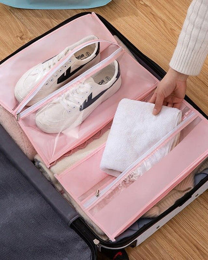 Transparent Shoe Storage Bag: Durable PEVA, Dust and Water Resistant for Ultimate Shoe Care