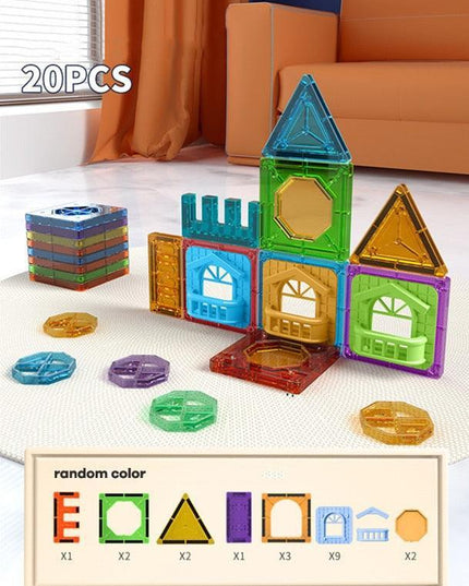 Magnetic Imagination Builder: Engaging Educational Toy for Young Innovators