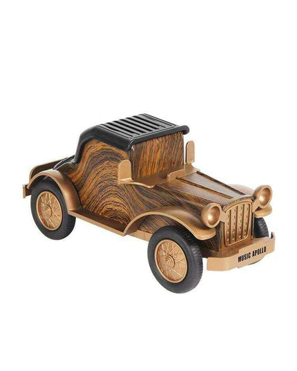 Vintage Style Bluetooth Speaker with Enhanced Bass - Perfect Audio Companion for Music Lovers