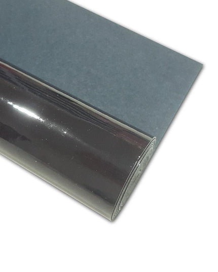 Sparkling Black Faux Leather Crafting Roll: Unleash Your Artistic Potential