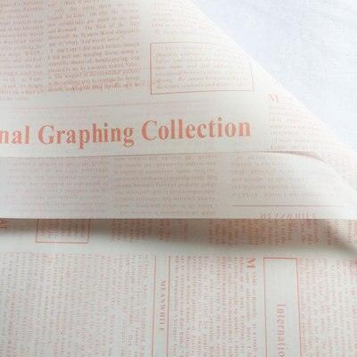 Elegant Floral Lettering Gift Wrap Set for Mother's Day: 20 Waterproof Sheets