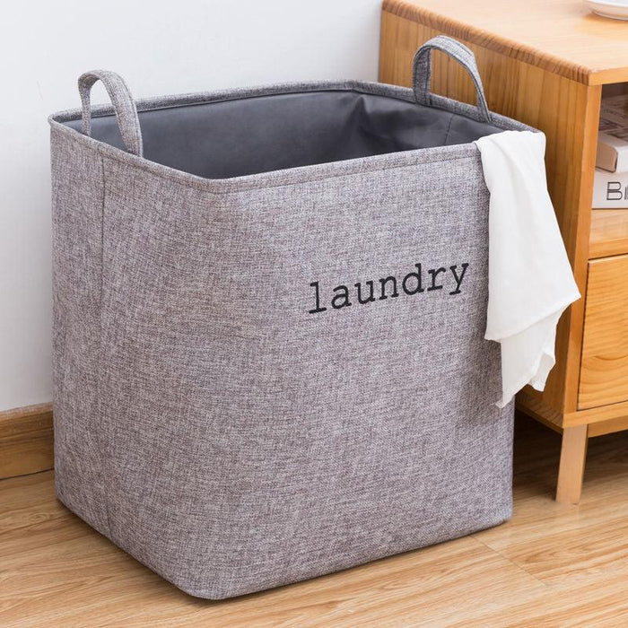 Eco-Friendly Foldable Laundry Basket - Durable and Spacious Storage Solution