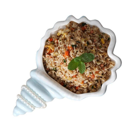 Seashell Splendor: Handcrafted Ceramic Tableware from the European Hotel Collection for Luxurious Dining..