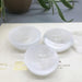 10cm Natural Hand Carved Gypsum Selenite Bowl Crystal Healing Gemstone