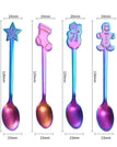 4pcs spoon rainbow