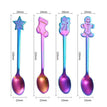 4pcs spoon rainbow