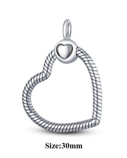 925 Sterling Silver Chic O Charm Pendant - A Perfect Stylish Gift for Her