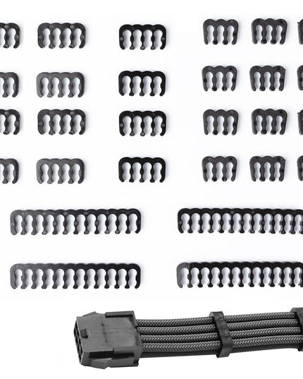 Premium PSU Cable Management Kit for 3.0-3.6mm Power Cables