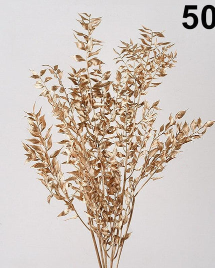 Eternal Charm Metallic Dried Leaf Collection | Assorted Elegance - 50g