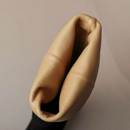 Sleek Sophistication: Women’s Premium Leather Knee-High Heeled Boots for Effortless Style