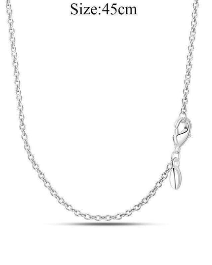 925 Sterling Silver Chic O Charm Pendant - A Perfect Stylish Gift for Her