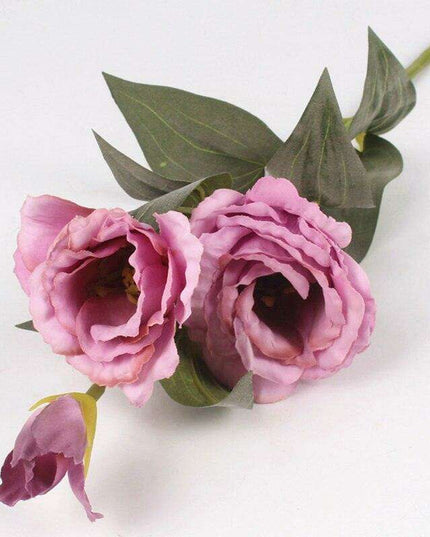 Eternal Elegance: Stunning Handcrafted Faux Latex Rose Branch for Timeless Décor