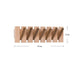 Elegant Beech Wood Wall-Mounted Coat Rack with Sandalwood Accents