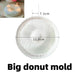 Big Donut shape Silicone Candle Mold Handmade Chocolate Cookie Biscuit Baking Molds Plaster Epoxy Resin Molds Acrylic mold-0-Très Elite-Big donut mold-Très Elite