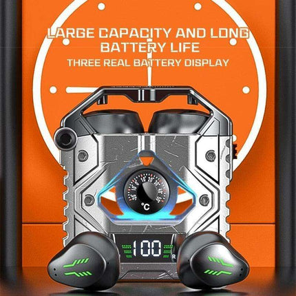 Experience Premium Audio with LEEDOAR H9 TWS Metal Earbuds Featuring Bluetooth 5.3