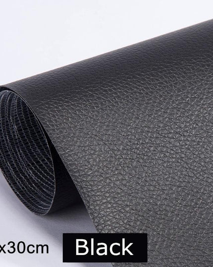 Jumbo XL Luxe Litchi Leather Repair Stickers - Stylish Solutions for Elegant Furniture Fixes