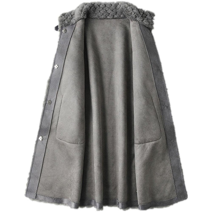 Luxurious Women's Wool Fur Overcoat: The Ultimate Blend of Style and Warmth