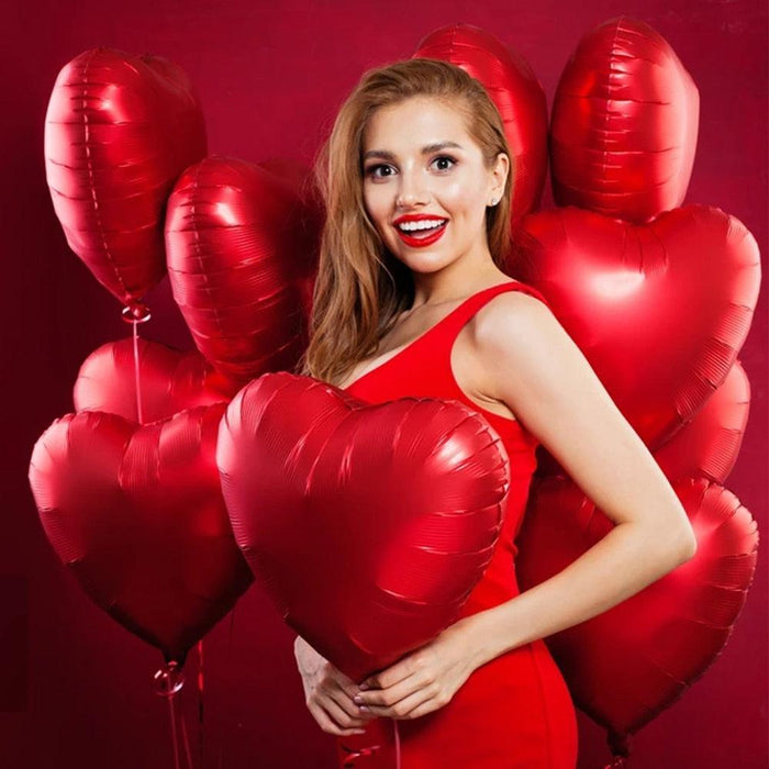 Heartfelt Romance Foil Balloon Set - Celebrate Your Special Moments