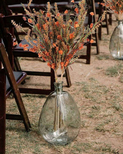 Artisan Dried Flower and Pampas Grass Arrangement - Chic Home Decor Accent