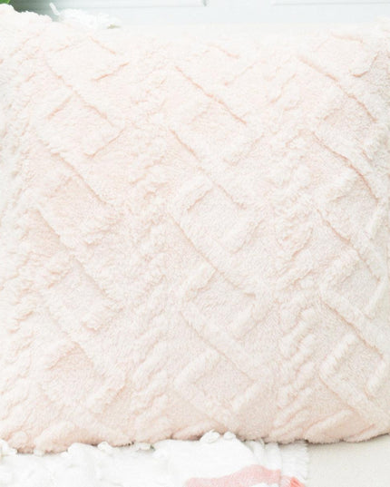 Cozy Winter Elegance Plush Fleece Pillow Set