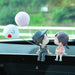 Adorable Car Cartoon Duo Action Figure Figurines