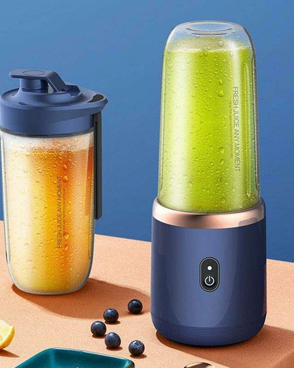 Portable 6-Blade Electric Blender & Juicer | On-the-Go Smoothie Maker for Healthy Living