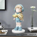 Super cute Koi Girl Sculptures - Elegant and Delicate Home Decoration