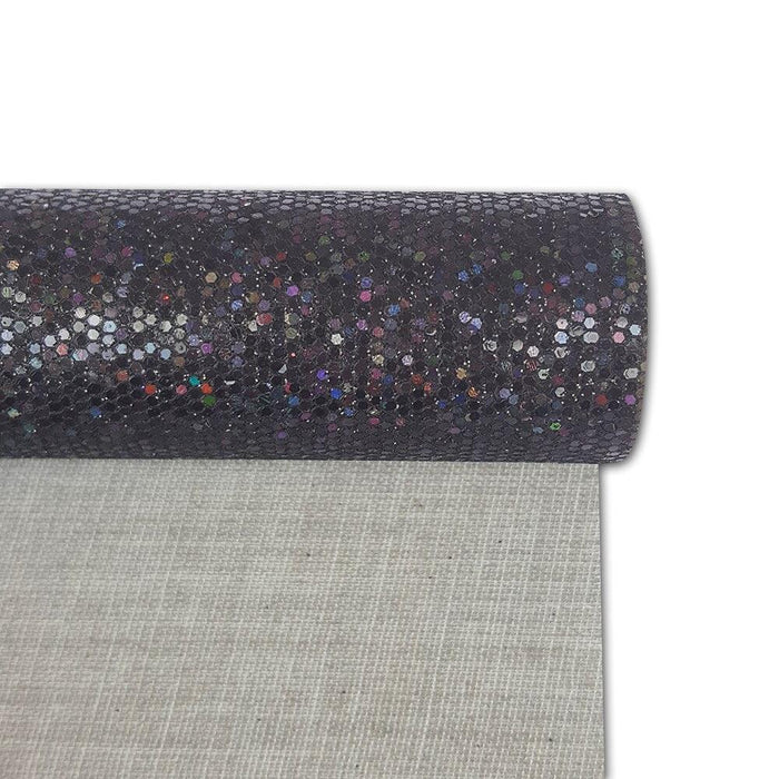 Sparkling Golden Checkered Craft Fabric Roll - Inspire Your Creative Side