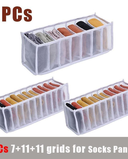 Nylon Closet Organization System with Enhanced Storage and Ventilation