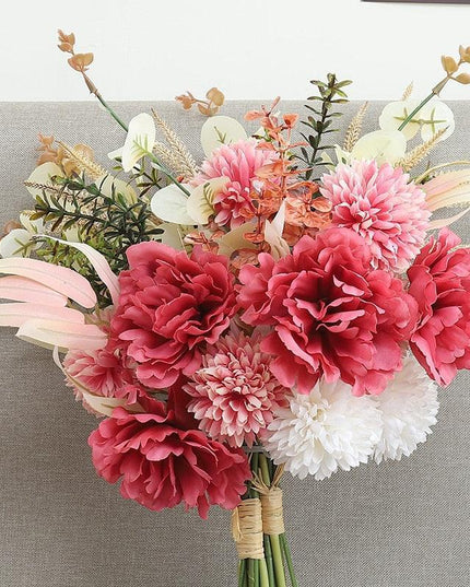Champagne Elegance: Artificial Silk Flowers for Luxurious Home Decor