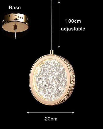 Luminous Nordic Crystal Elegance Chandelier - Timeless Glamour