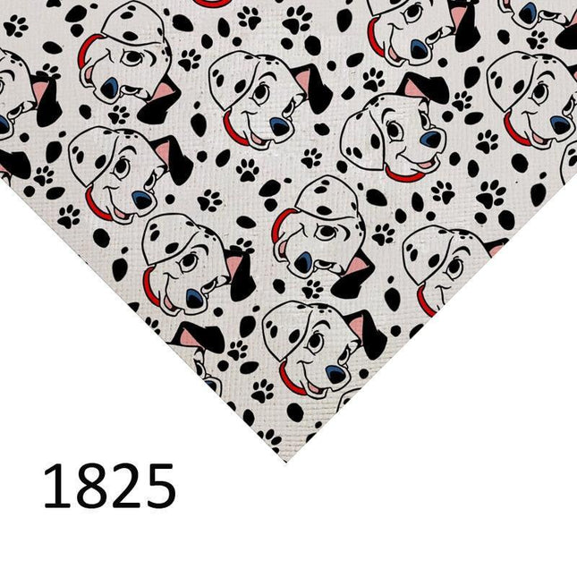 Playful Paws Faux Leather Crafting Sheet for Fun DIY Creations