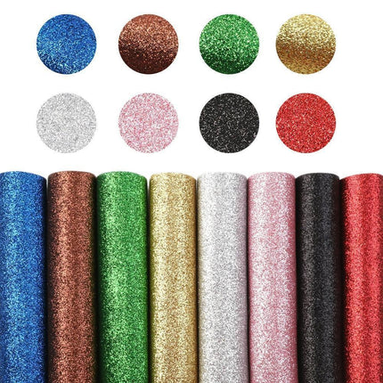 Vibrant Sparkle Faux Leather Craft Kit