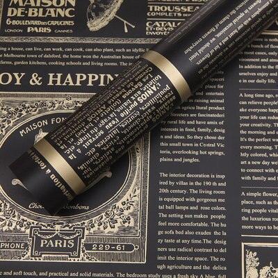 Elegant Floral Lettering Gift Wrap Set for Mother's Day: 20 Waterproof Sheets