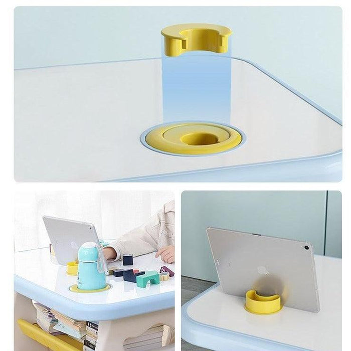Compact and Chic Kids Study Desk and Chair Set: An Ideal Learning Space for Small Rooms