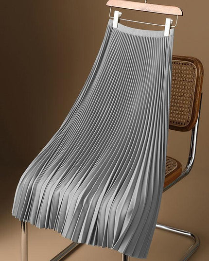 Chic Satin Silk Midi Skirt - A Summer Wardrobe Staple