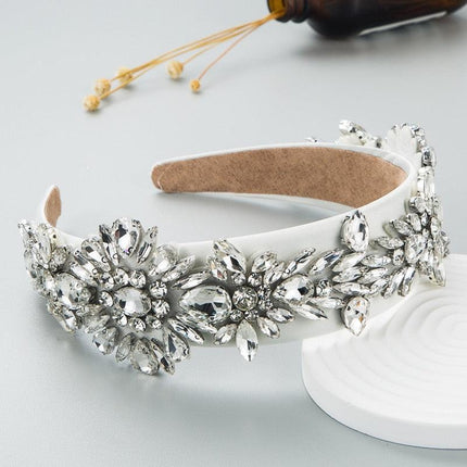 Botanica Sparkling Rhinestone Hair Hoops: Glamorous Accessories for Trendsetting Women and Teens