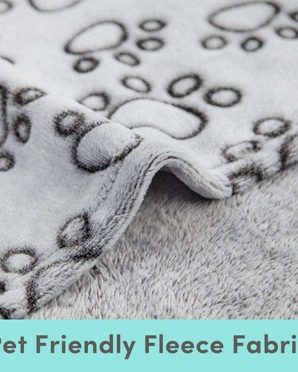 Paw Print Haven: The Ultimate Cozy Blanket for Your Furry Friend