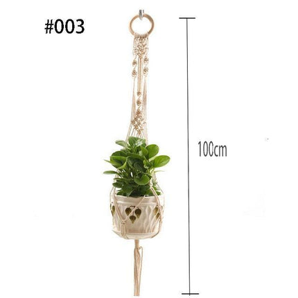 Artisan Macrame Plant Hanger for Chic Home Aesthetics