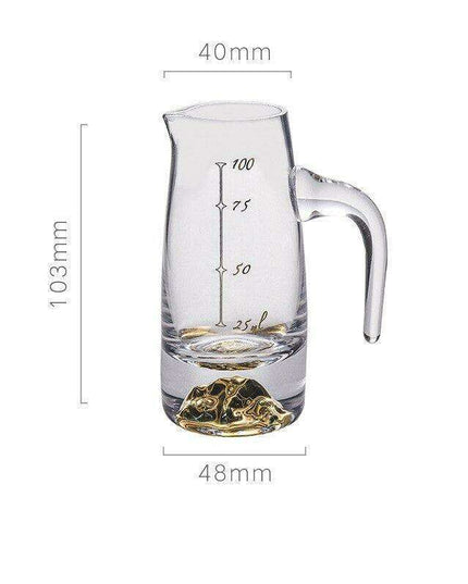 Opulent Golden Crystal Glass Tumblers for Exquisite Drinking Experiences