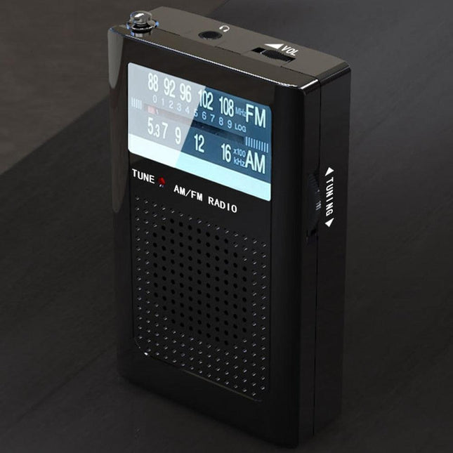 Seniors' Premium Sound AM/FM Radio with Headphone Connectivity