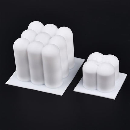 Serene Soy Candle Making Kit with 3D Cube Mold for Aromatherapy - Très Elite