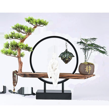Serenity Buddha Backflow Incense Fountain - Peaceful Home Retreat Kit - Très Elite