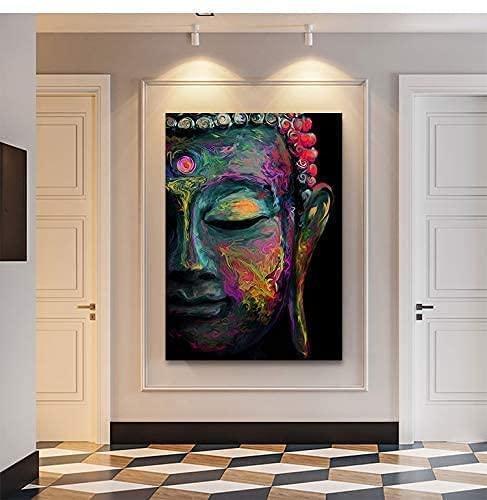 Serenity Buddha Canvas Art for a Harmonious Home Environment