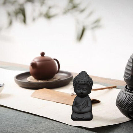 Serenity Buddha Tea Companion: Enhance Your Spiritual Tea Experience - Très Elite