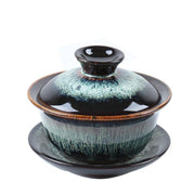 Serenity Ritual: Artisan Porcelain Kung Fu Tea Set for Mindful Moments - Très Elite