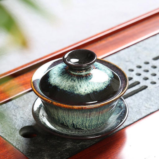 Serenity Ritual: Artisan Porcelain Kung Fu Tea Set for Mindful Moments - Très Elite