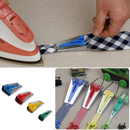 Sewing Made Simple: Comprehensive Bias Tape Maker Kit for Creative Projects - Très Elite